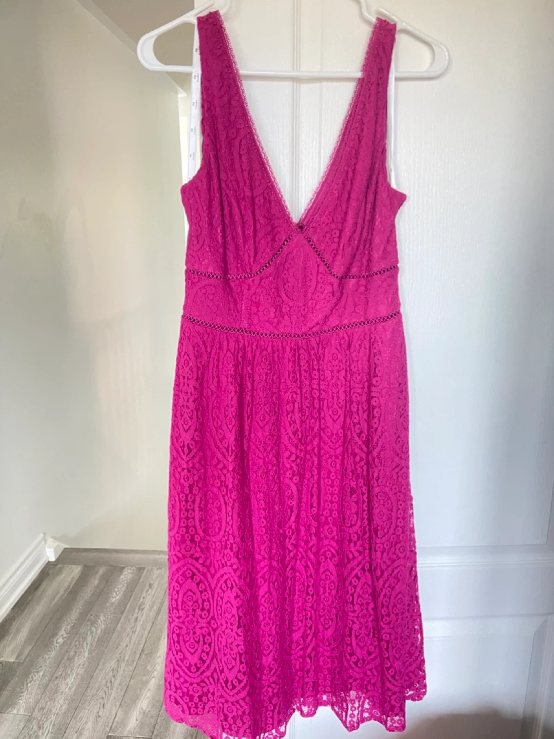 DB Studio Pink Lace Dress Size 10