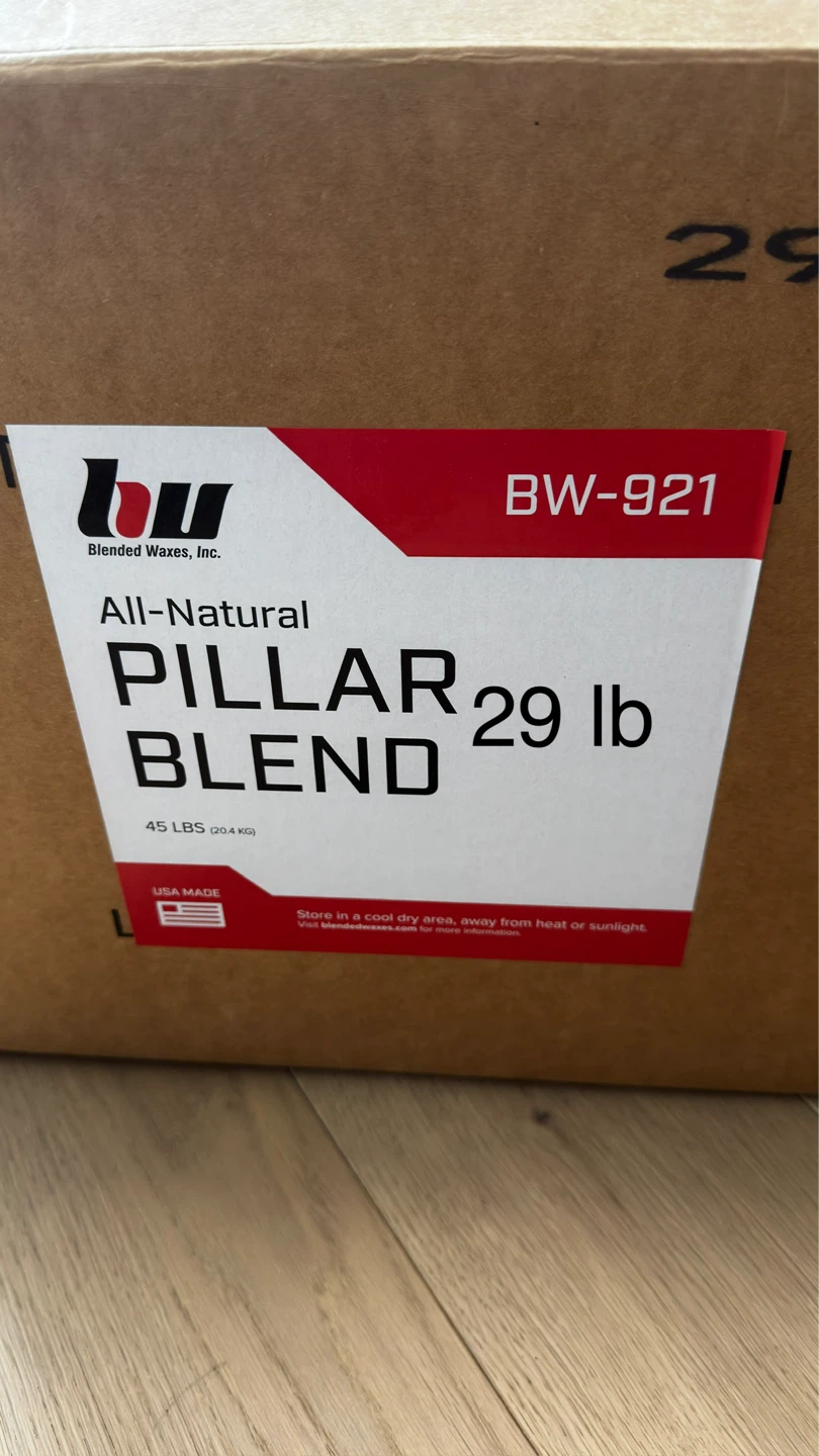 BW Blended Waxes Pillar Blend Wax - 29 lb