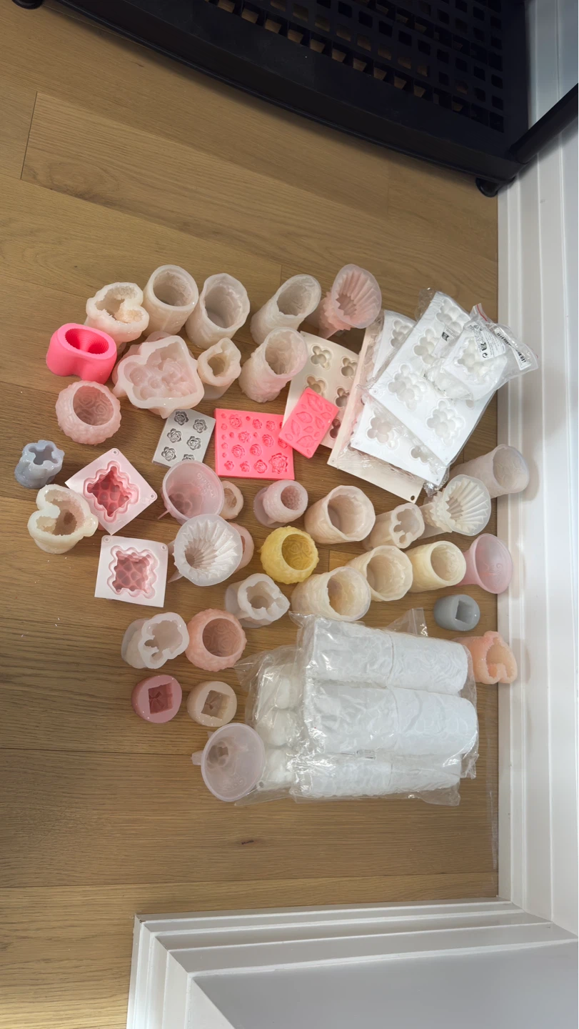 Assorted Silicone Molds for Baking and Crafts