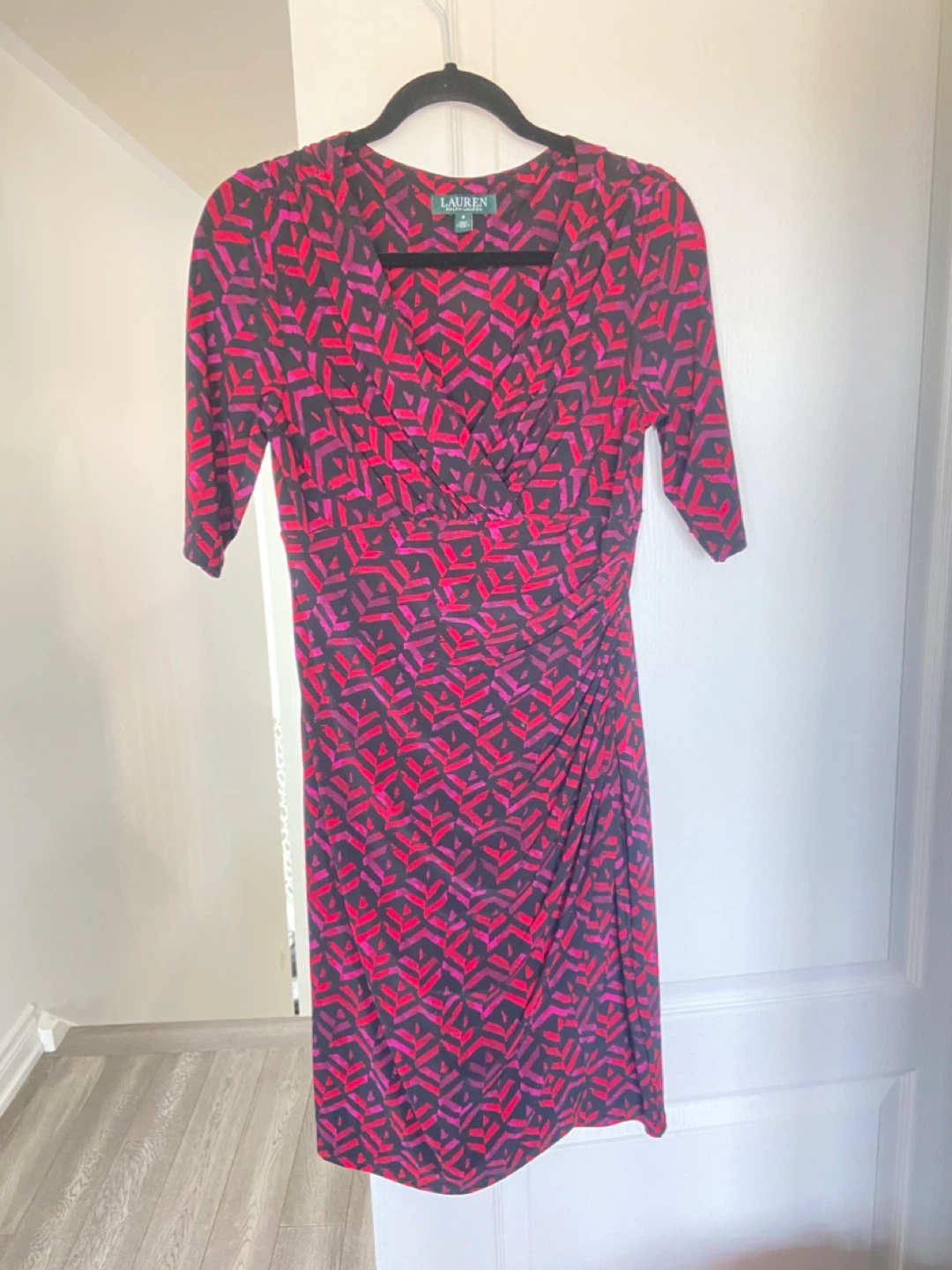 Lauren Ralph Lauren Women's Size 8 Ruched Dress