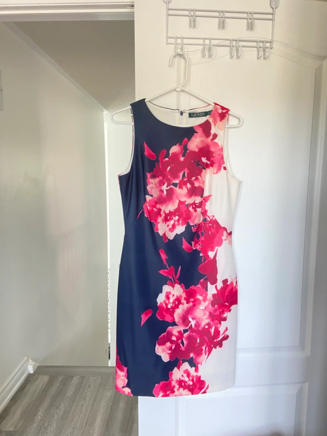 Lauren Ralph Lauren Women's Floral Sheath Dress Size 8