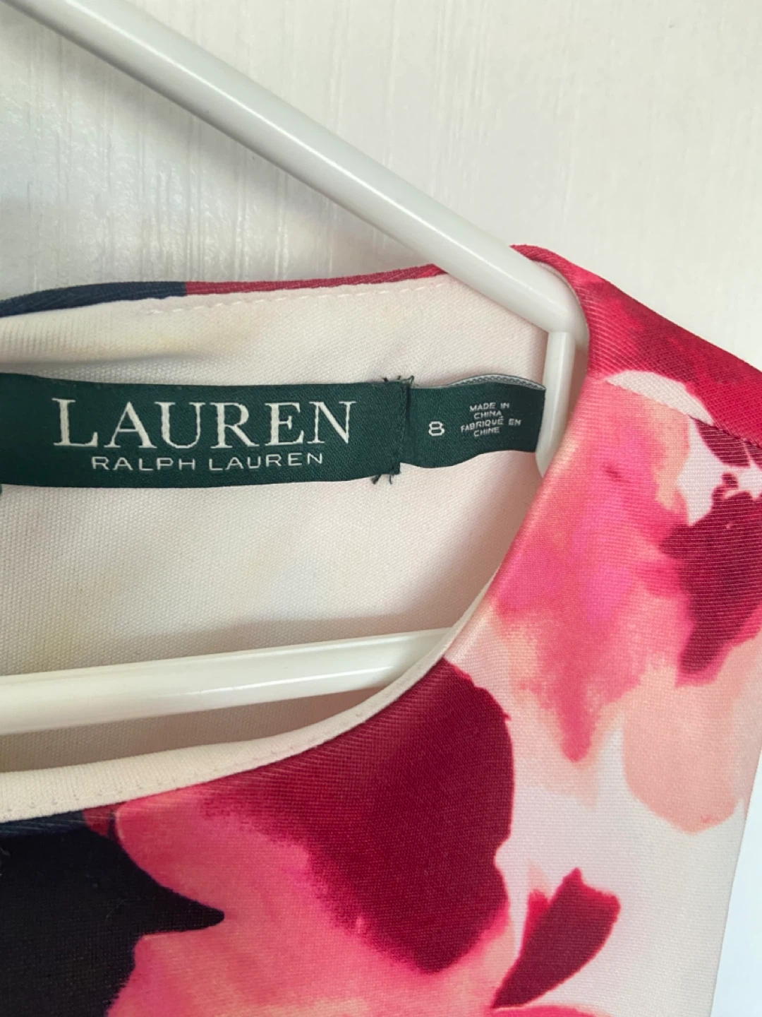 Lauren Ralph Lauren Women's Floral Sheath Dress Size 8 - photo 2