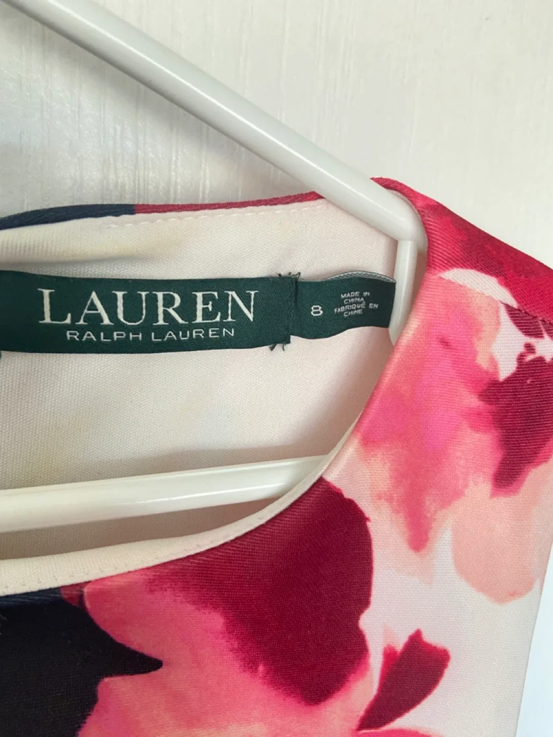 Lauren Ralph Lauren Women's Floral Sheath Dress Size 8 - photo 2