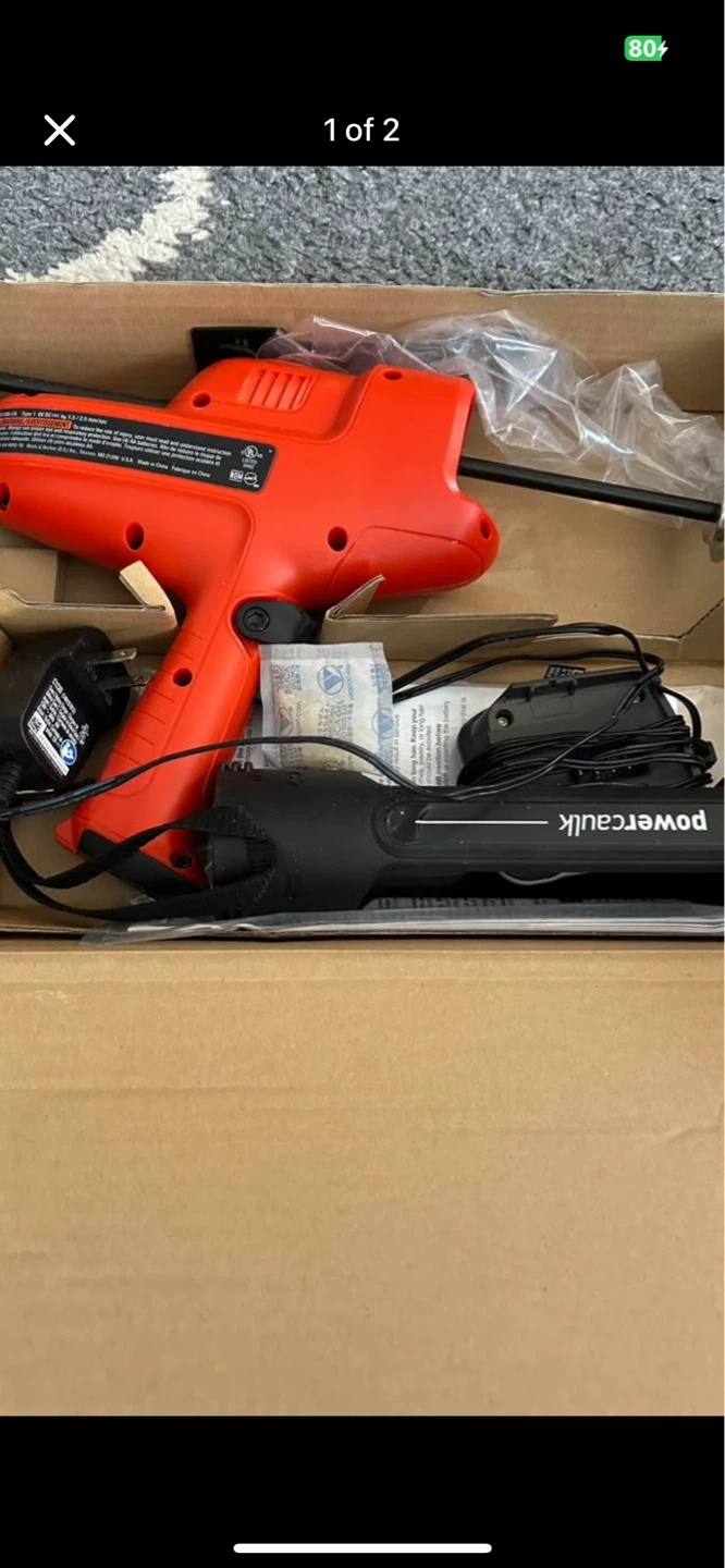 BLACK+DECKER powercaulk Cordless Caulk Gun