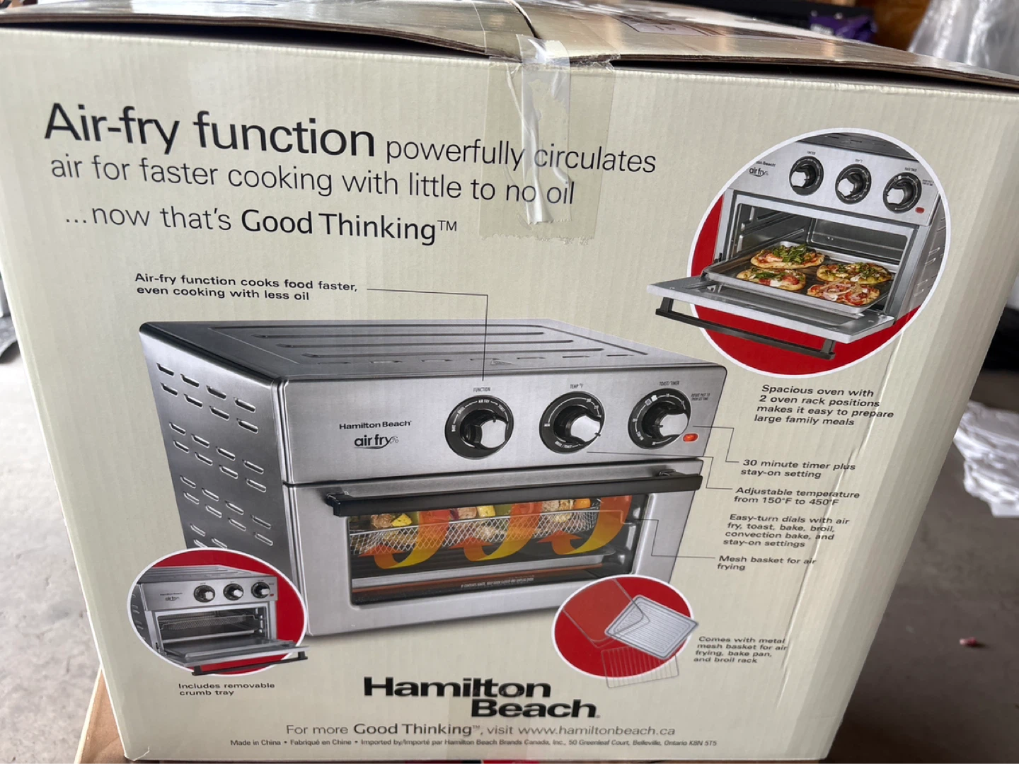 Hamilton Beach Air Fry Countertop Oven - photo 2