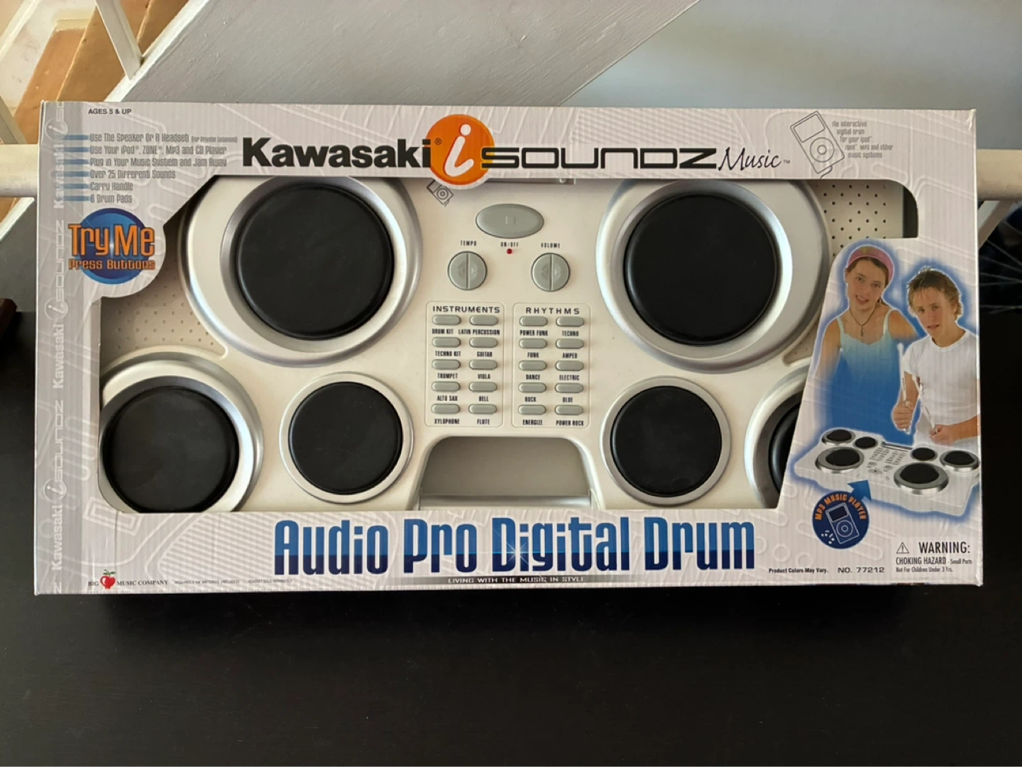 Kawasaki iSOUNDZMusic Audio Pro Digital Drum Set