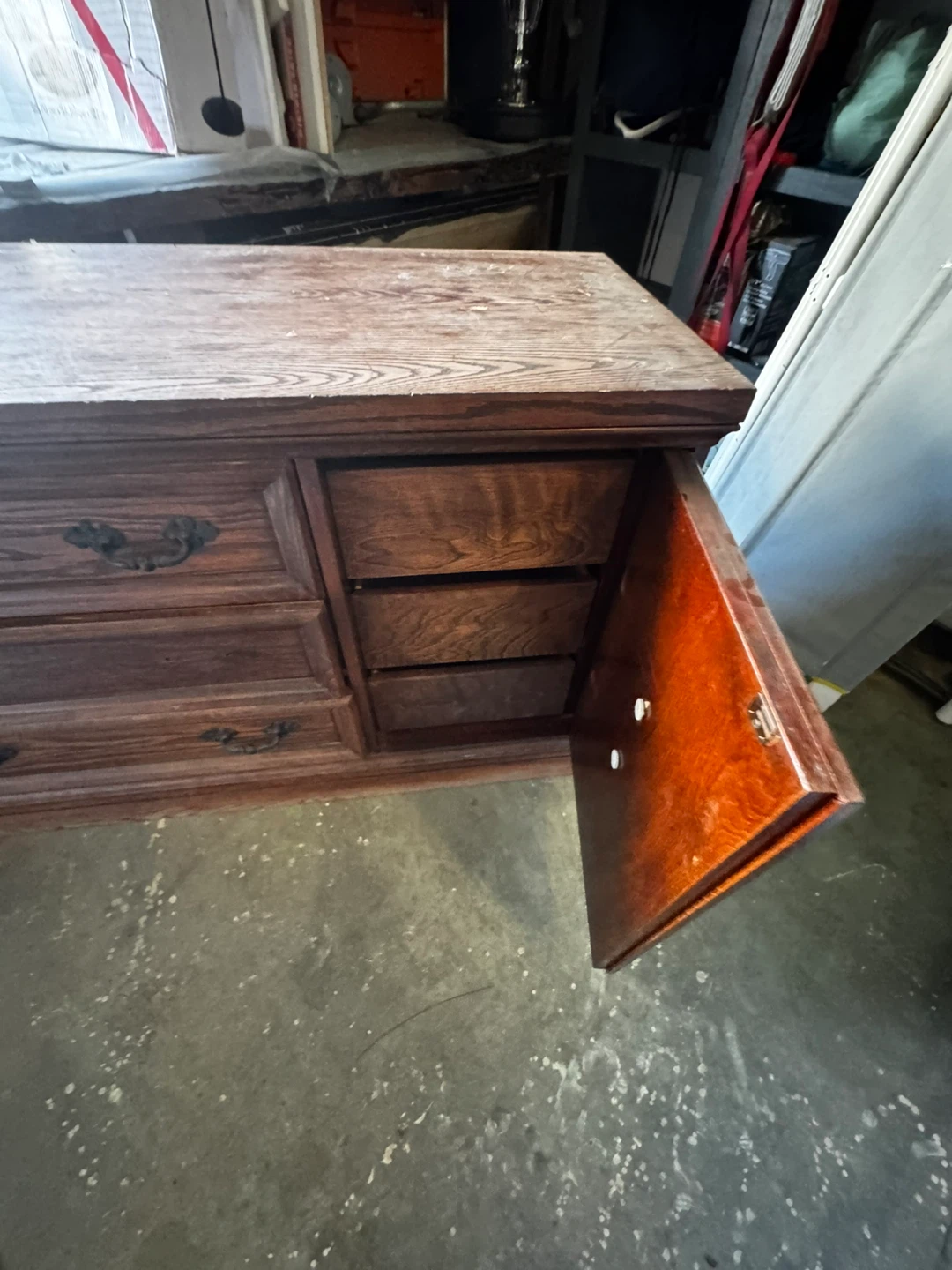 Solid Wood Storage Cabinet / Buffet / TV Stand – 64” - photo 4