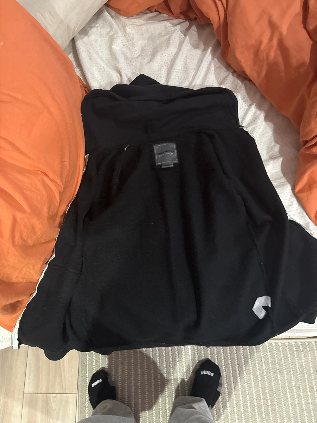 Black Zip-Up Hoodie - photo 2