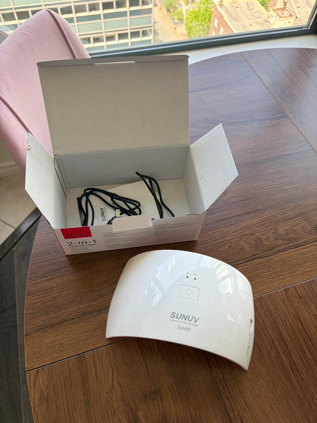 SUNUV LED/UV Lamp for Gel Nails - photo 2