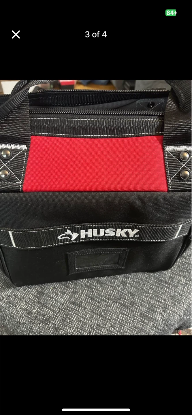 Husky Red and Black Tool Bag - photo 4