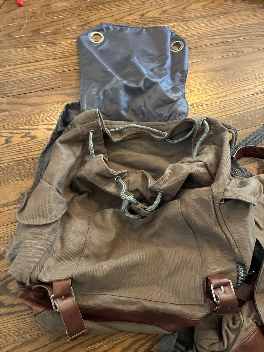 Two Roomy Canvas Backpacks - photo 2