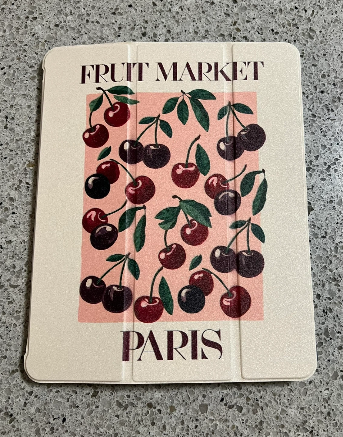 Fruit Market Paris iPad Case