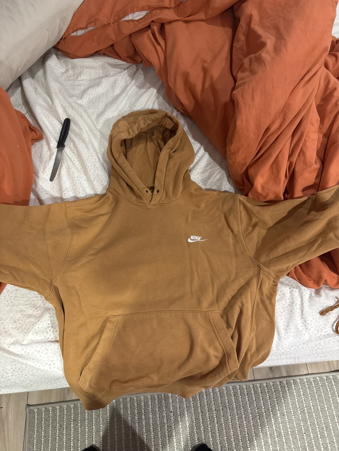 Nike Pullover Hoodie - Tan - photo 2
