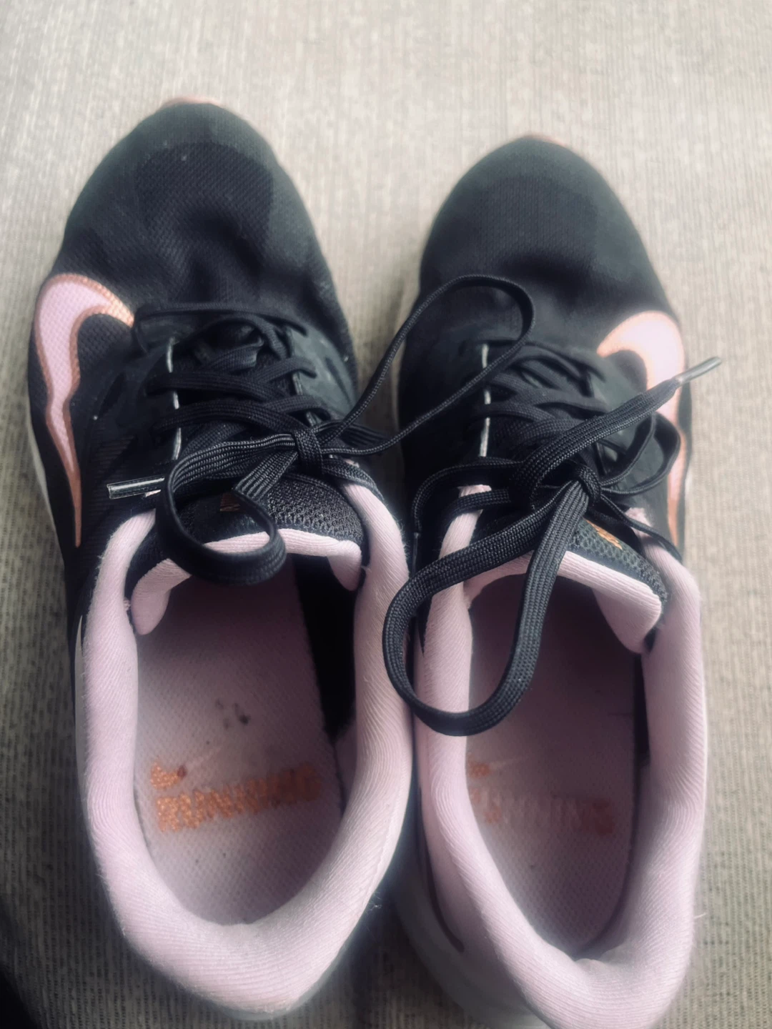 Nike Women's size 9 Running Shoes Black/Pink - photo 4