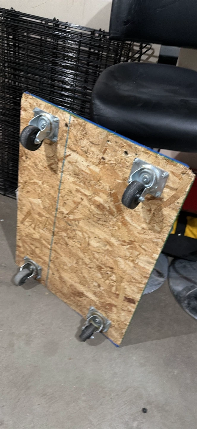 DIY Plywood Dolly with Casters