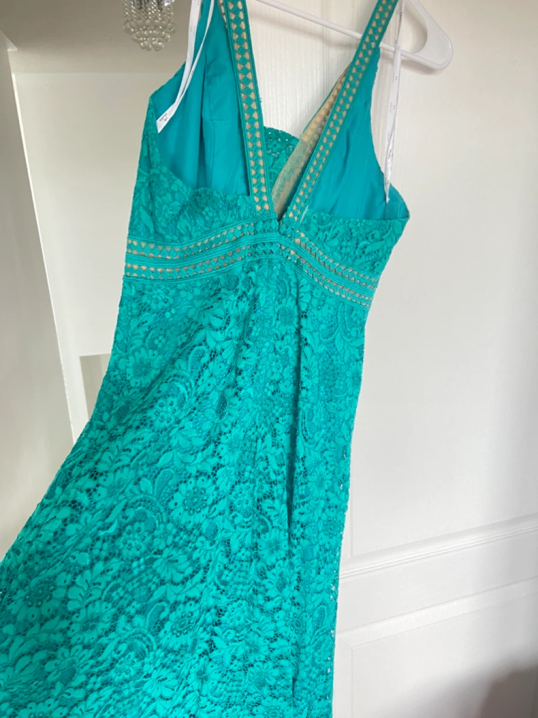 DB Studio Lace Dress Size 8 Teal - photo 2