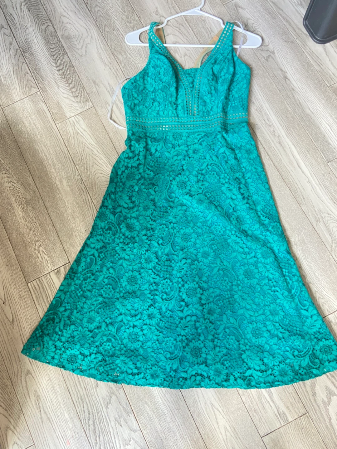 DB Studio Lace Dress Size 8 Teal
