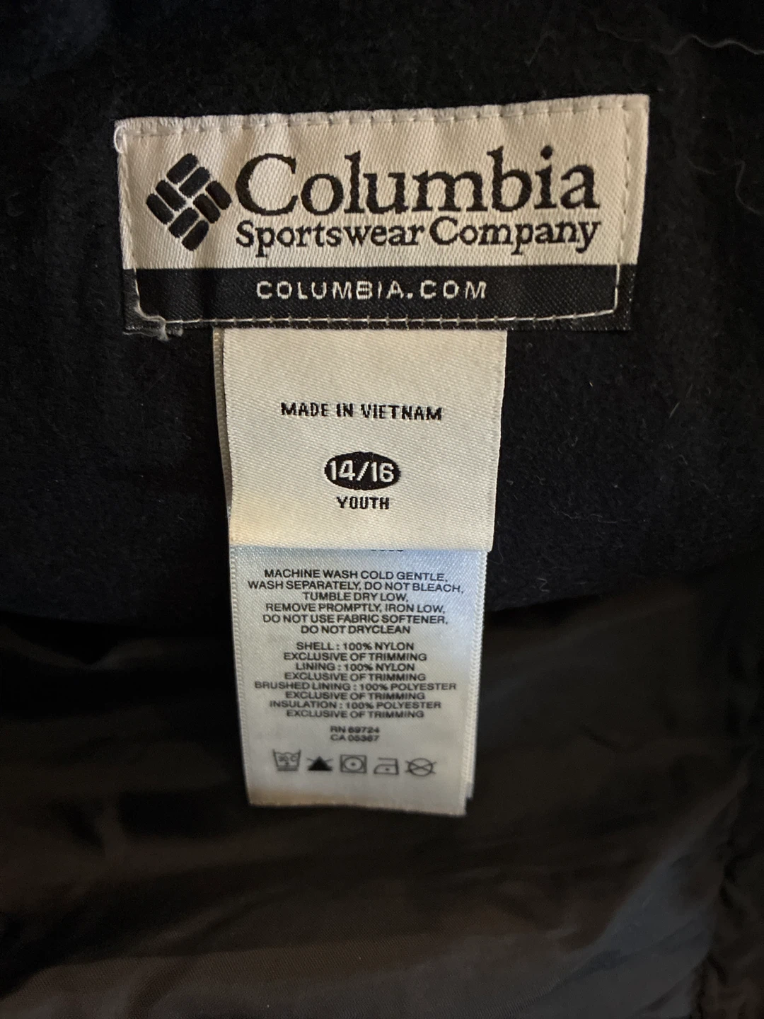 Columbia Youth Ski Pants Black Size 14/16 - photo 2