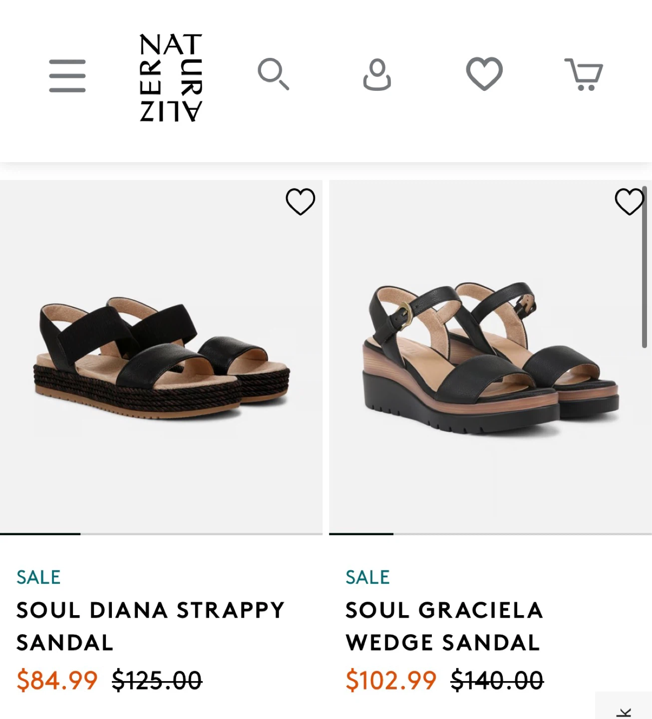 Naturalizer Soul Suede Strappy Sandals, Size 7.5 - photo 5