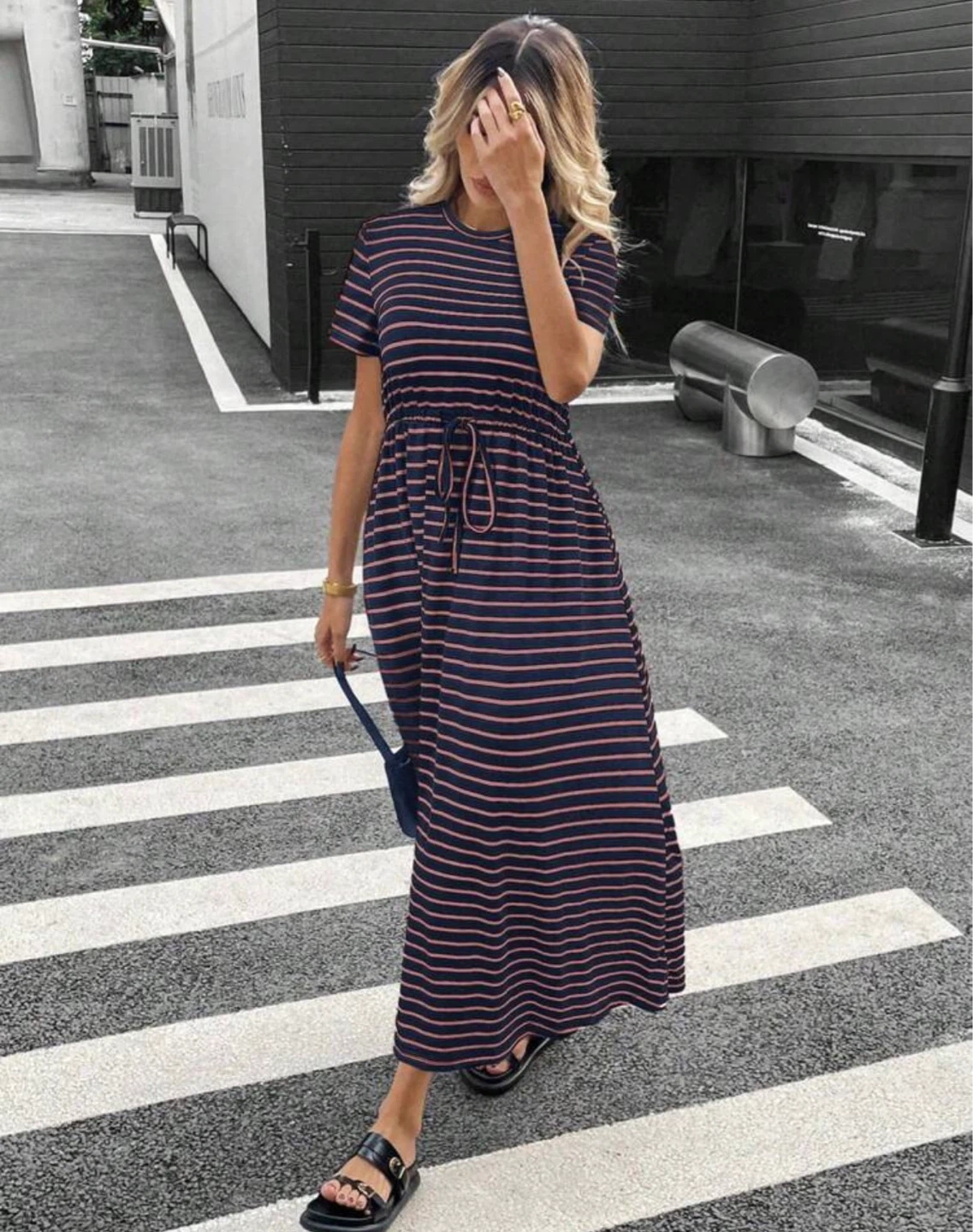 Striped Maxi Dress