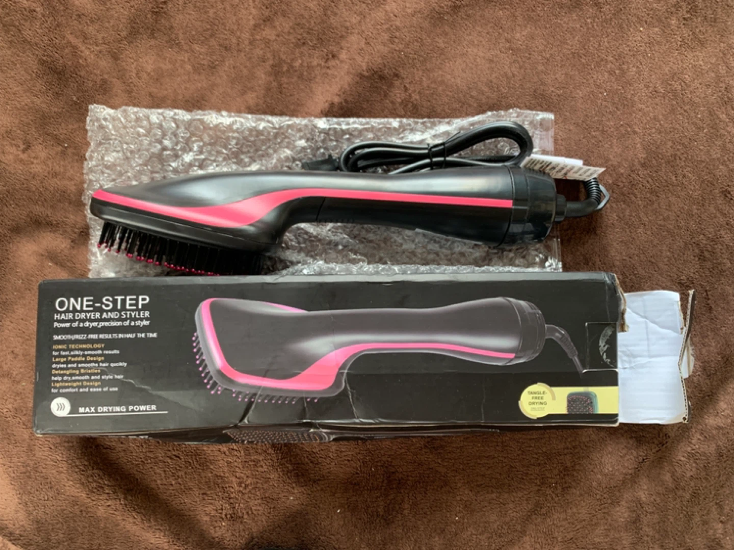 One-Step Hair Dryer and Styler New Open Box