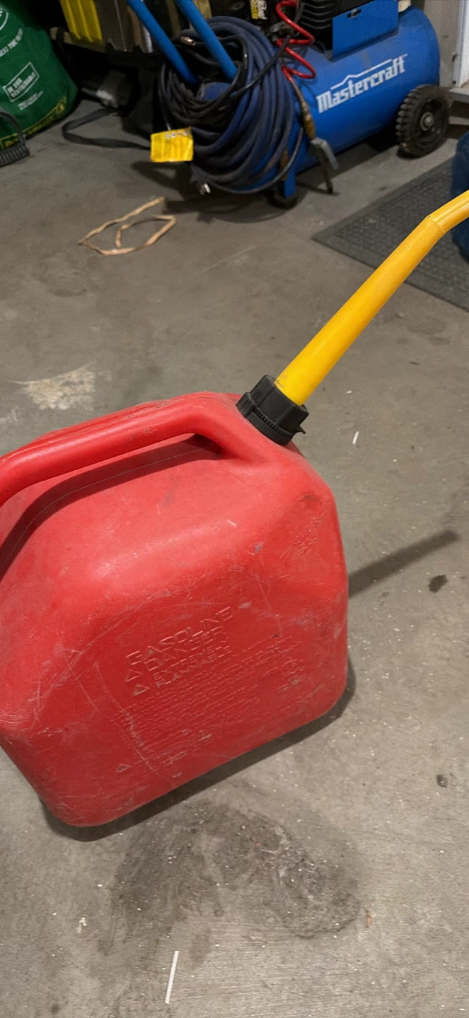 Red 5 Gallon Gas Can