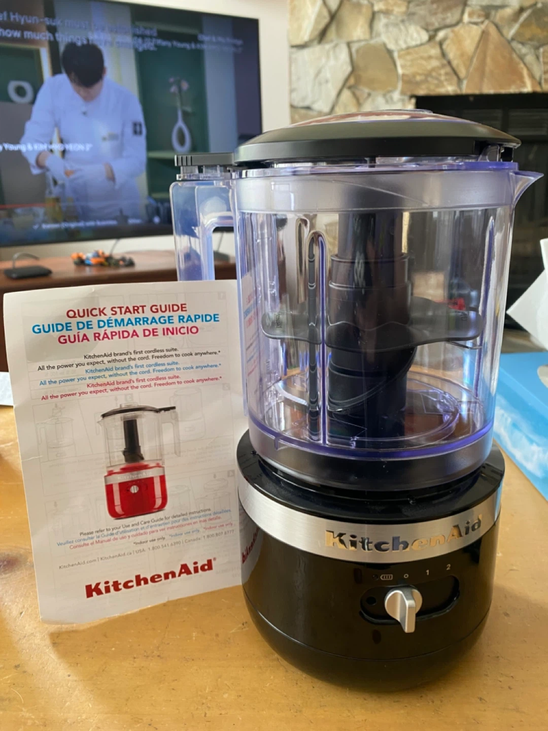 KitchenAid 5 Cup Cordless Food Chopper - Black Matte