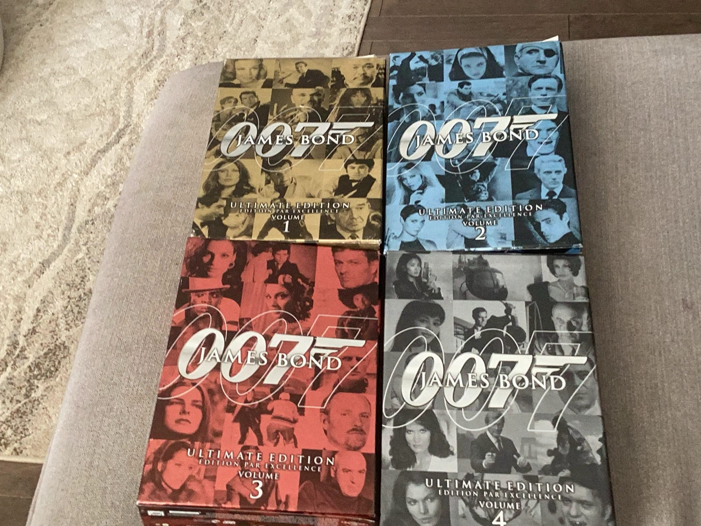 James Bond Ultimate Edition DVD Box Set Volumes 1-4