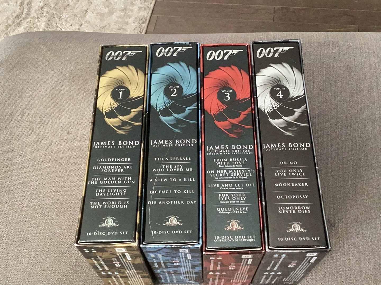 James Bond Ultimate Edition DVD Box Set Volumes 1-4 - photo 2