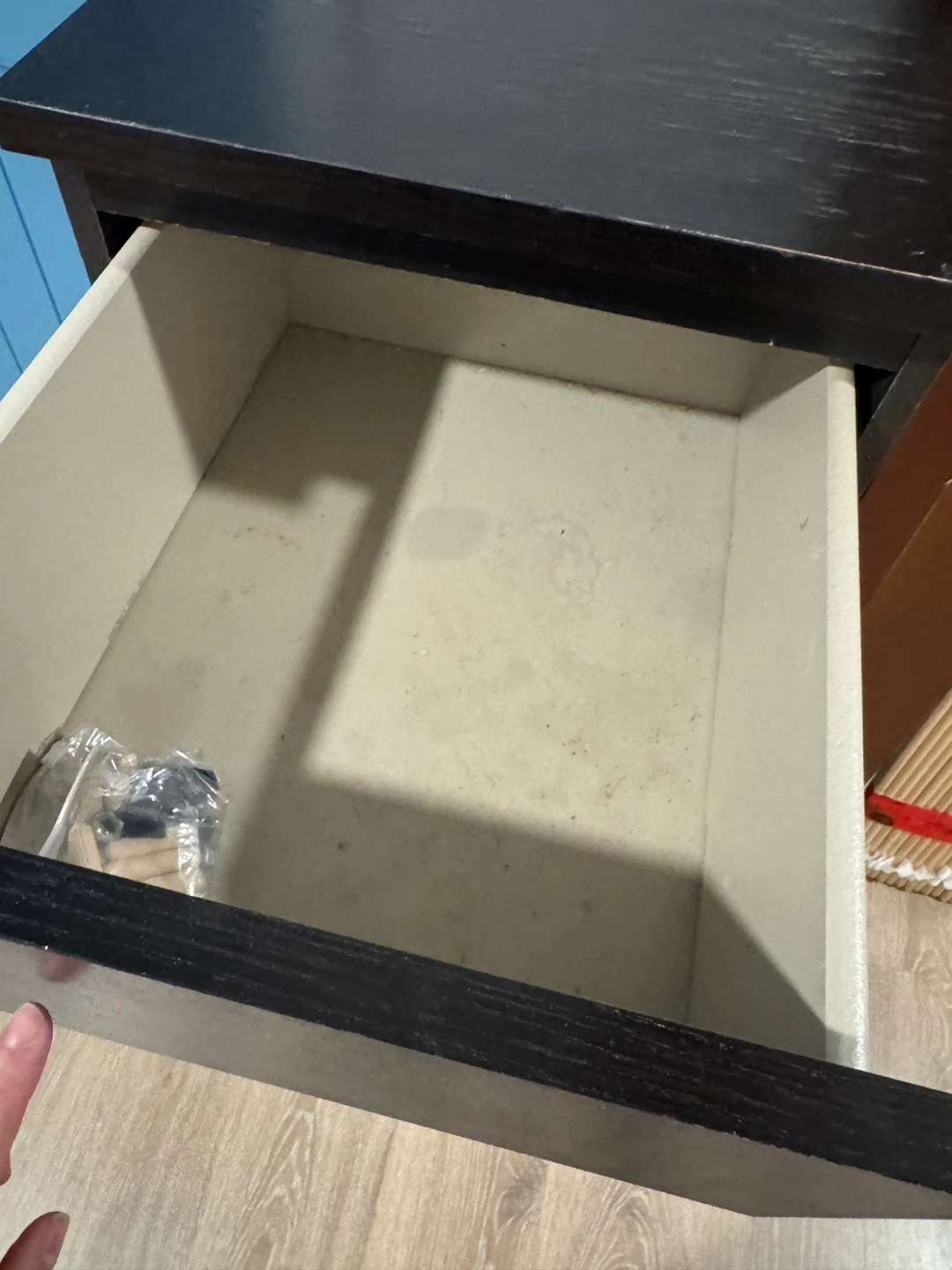 IKEA 2-Drawer night stand - Black - photo 2
