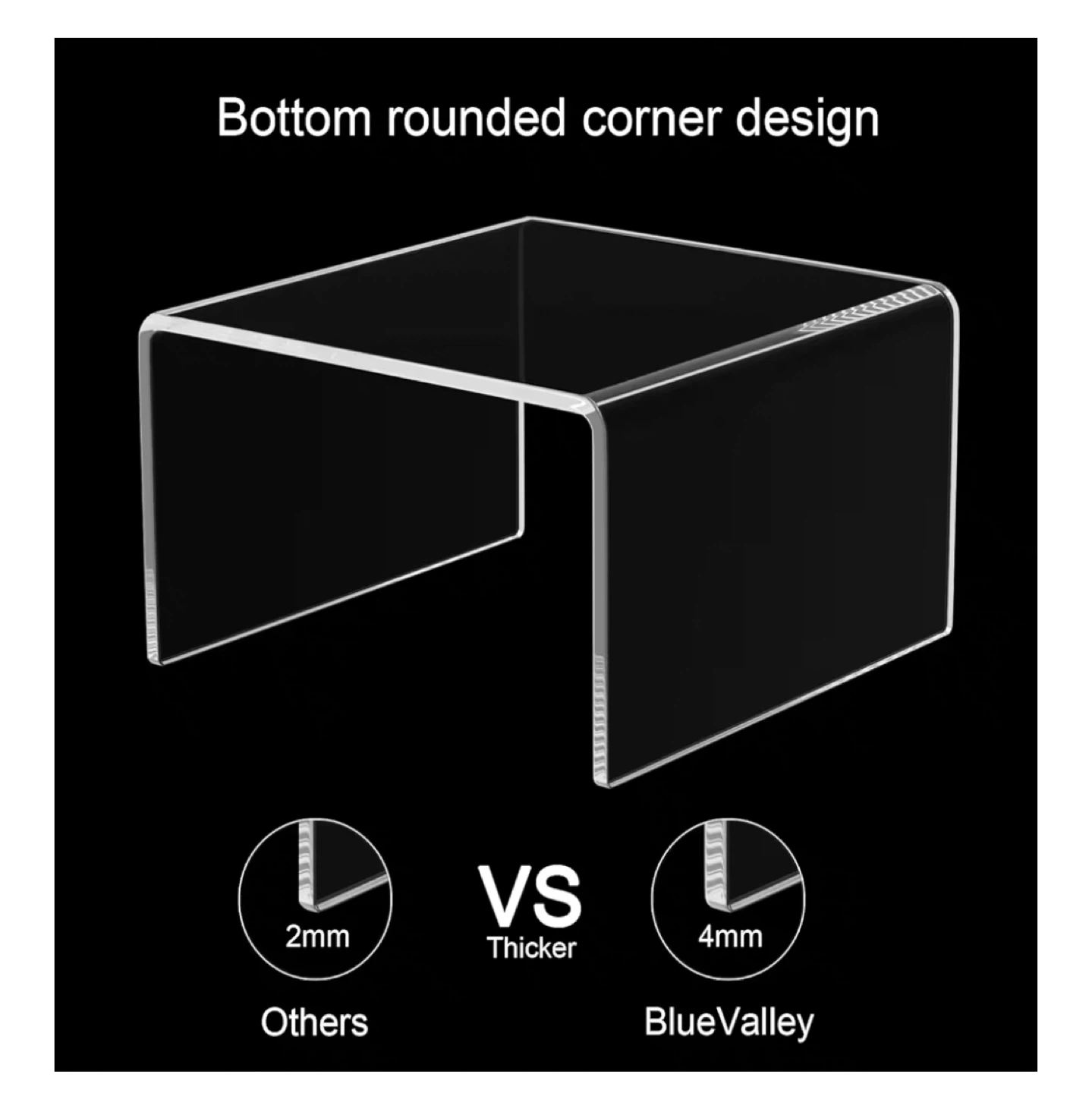 BlueValley Acrylic Display Risers Set of 4 - photo 4