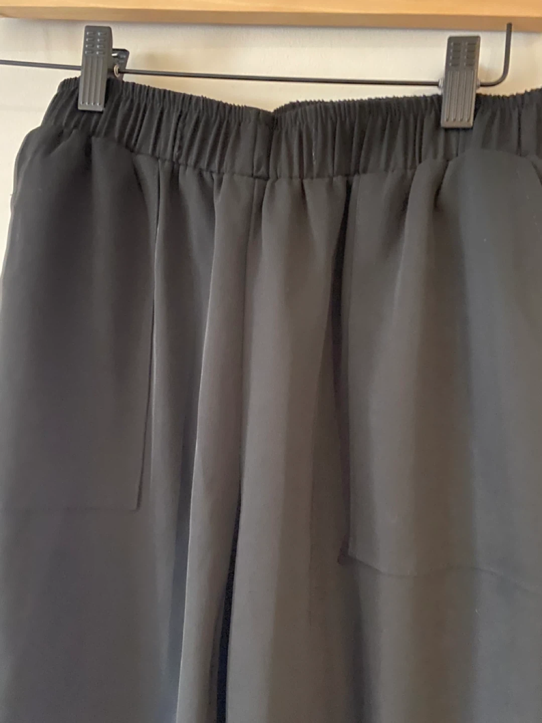 Black Pants - Elastic Waistband - photo 2