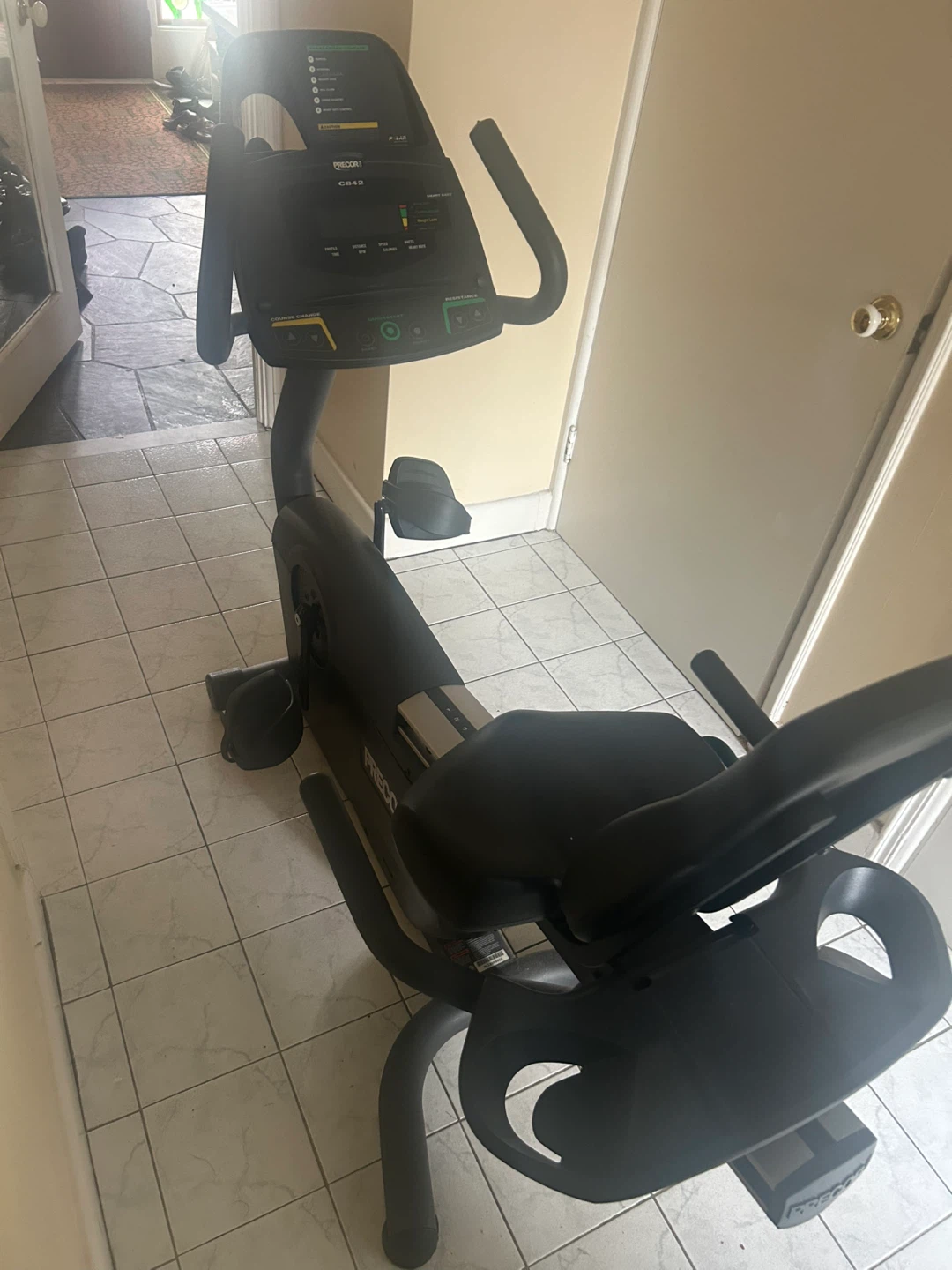 Precor C842 Recumbent Bike – Gym Quality - Excellent Con - photo 2