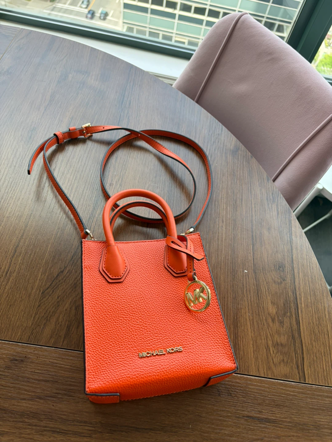 Michael Kors Mercer Extra-Small Pebbled Leather Crossbody Bag - photo 3