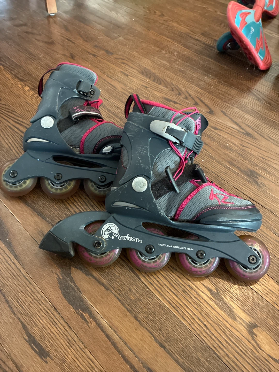 K2 Marlee Pro Inline Adjustable Skates - Youth Size 1-5 - photo 2