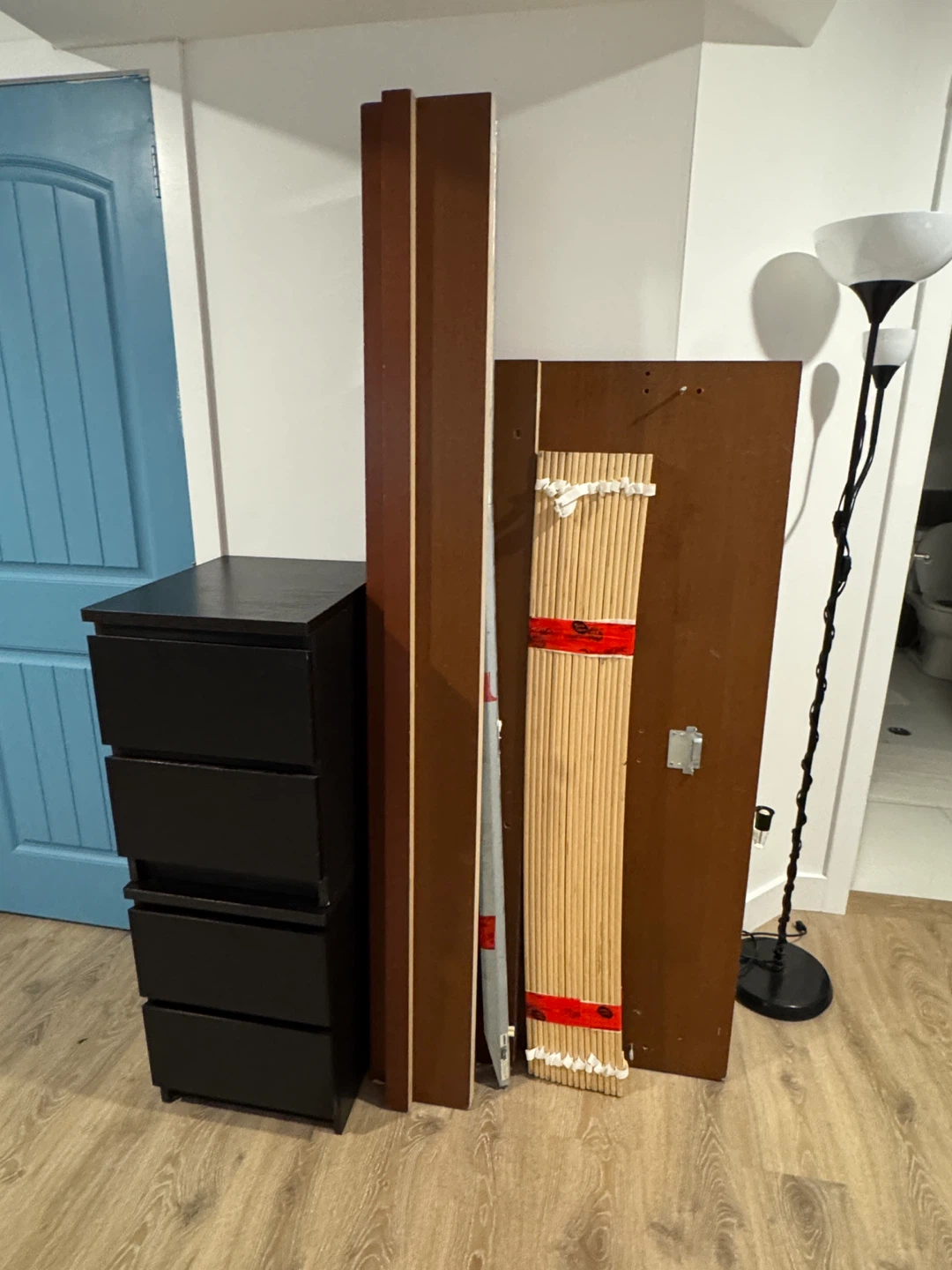 IKEA MALM Full Bed Frame - Dark Brown