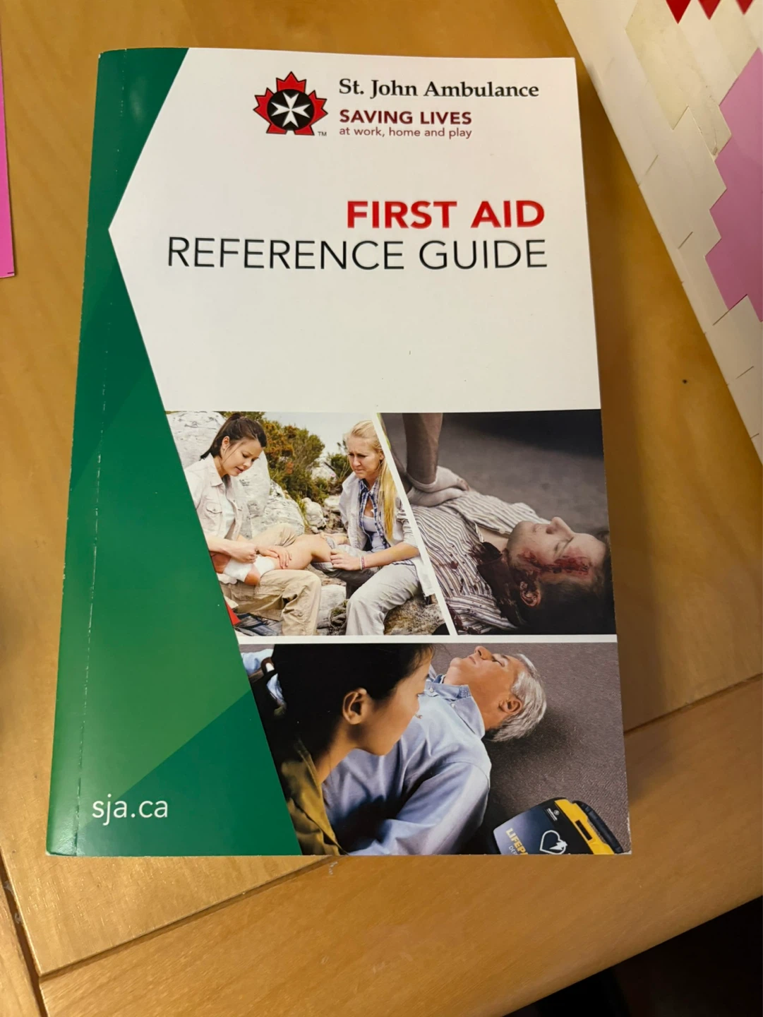 Free St. John Ambulance First Aid Reference Guide
