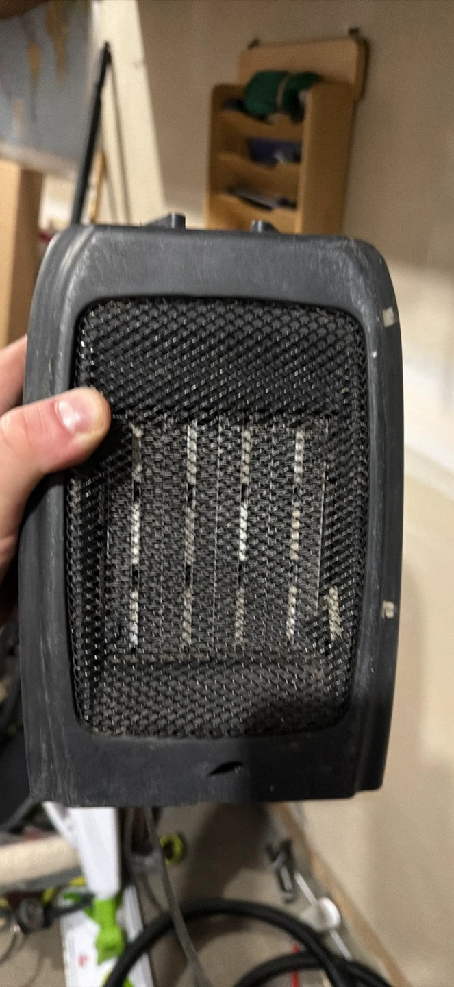 Black Portable Ceramic Heater