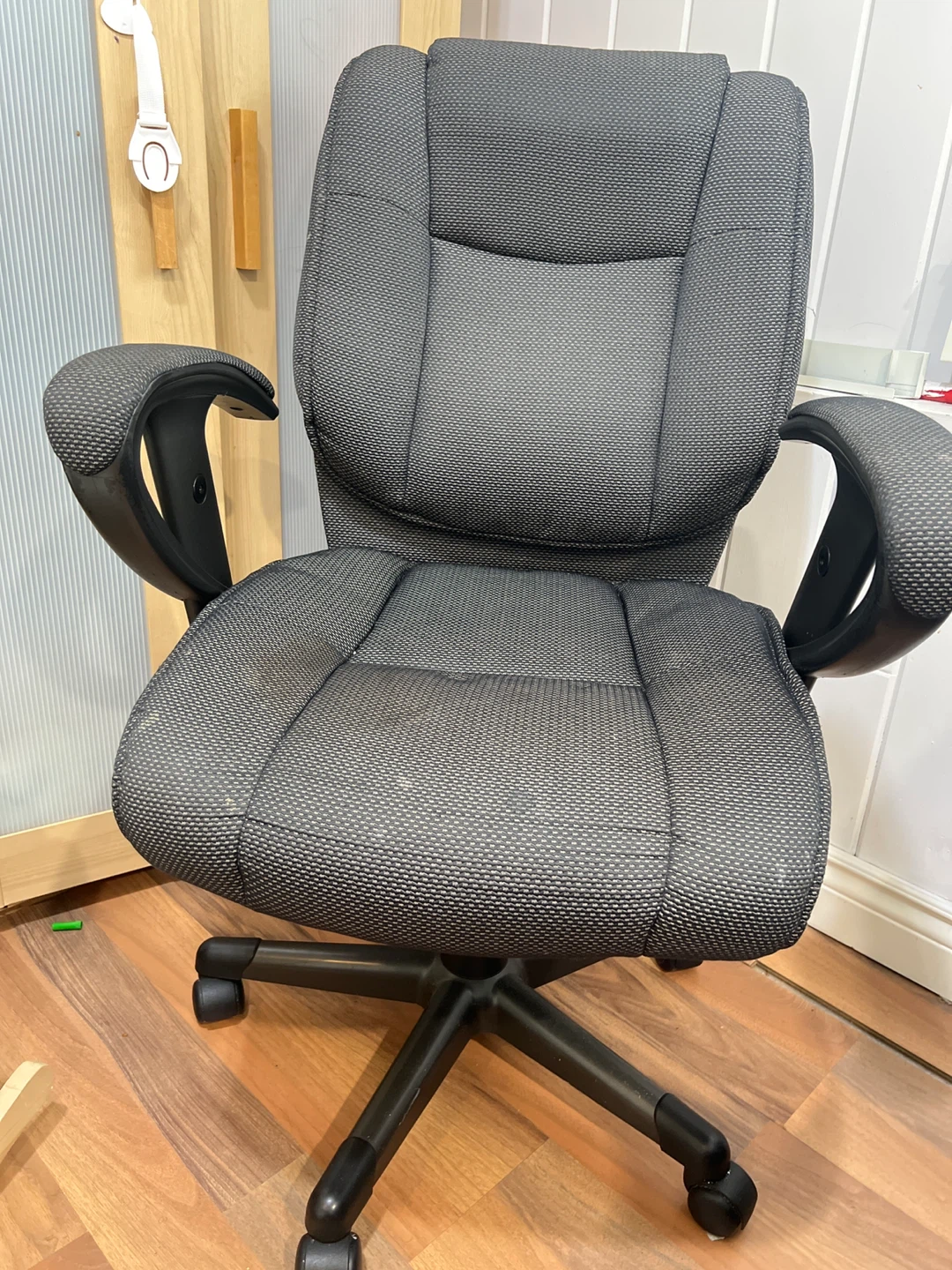 Grey Fabric Office Chair