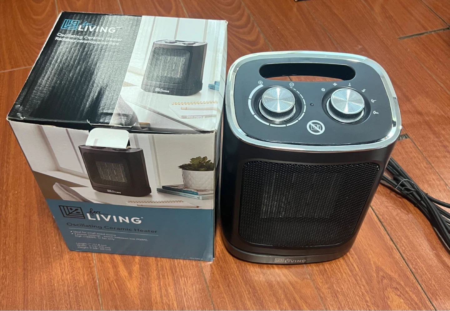 Living Oscillating Ceramic Heater