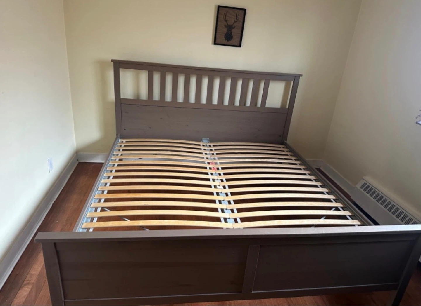 IKEA HEMNES King size bed frame - photo 2