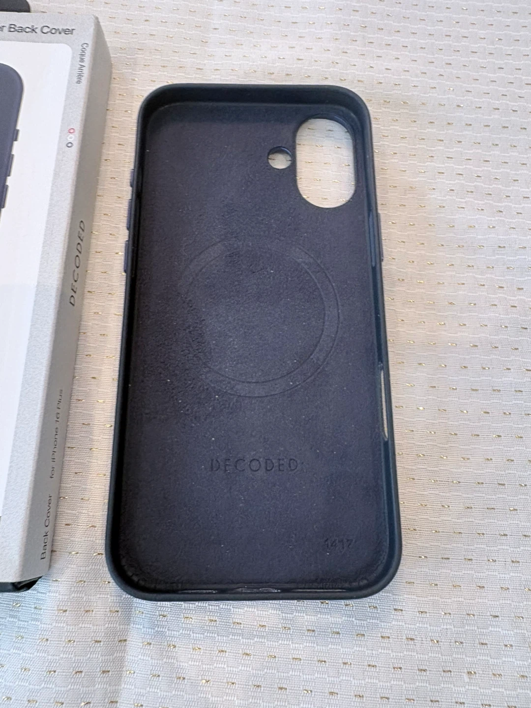 DECODED Silicone & Leather Back Covers for iPhone 16 Plus - photo 2
