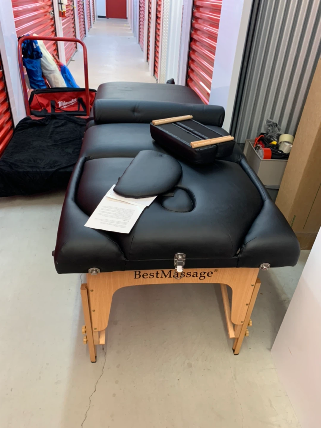 BestMassage Portable Massage Table - Black - photo 5