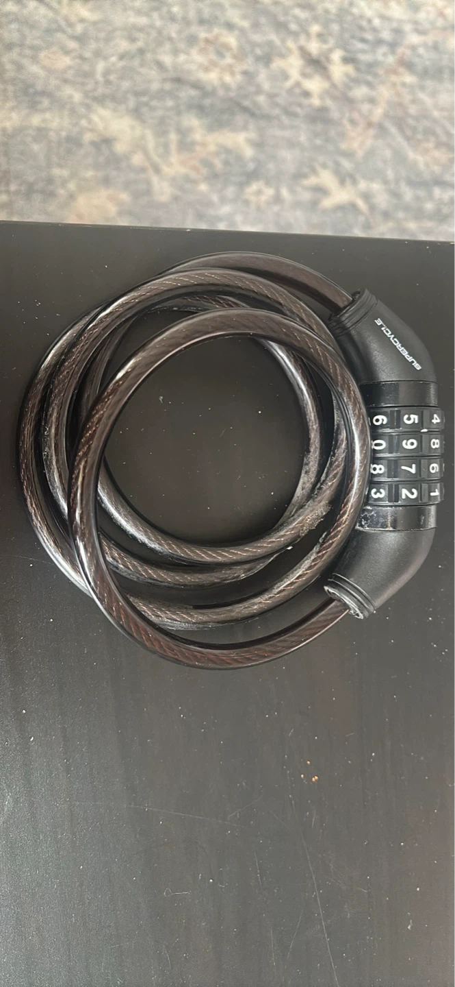 Supercycle Combination Bike Lock and WD-40 Bike Chain Lube