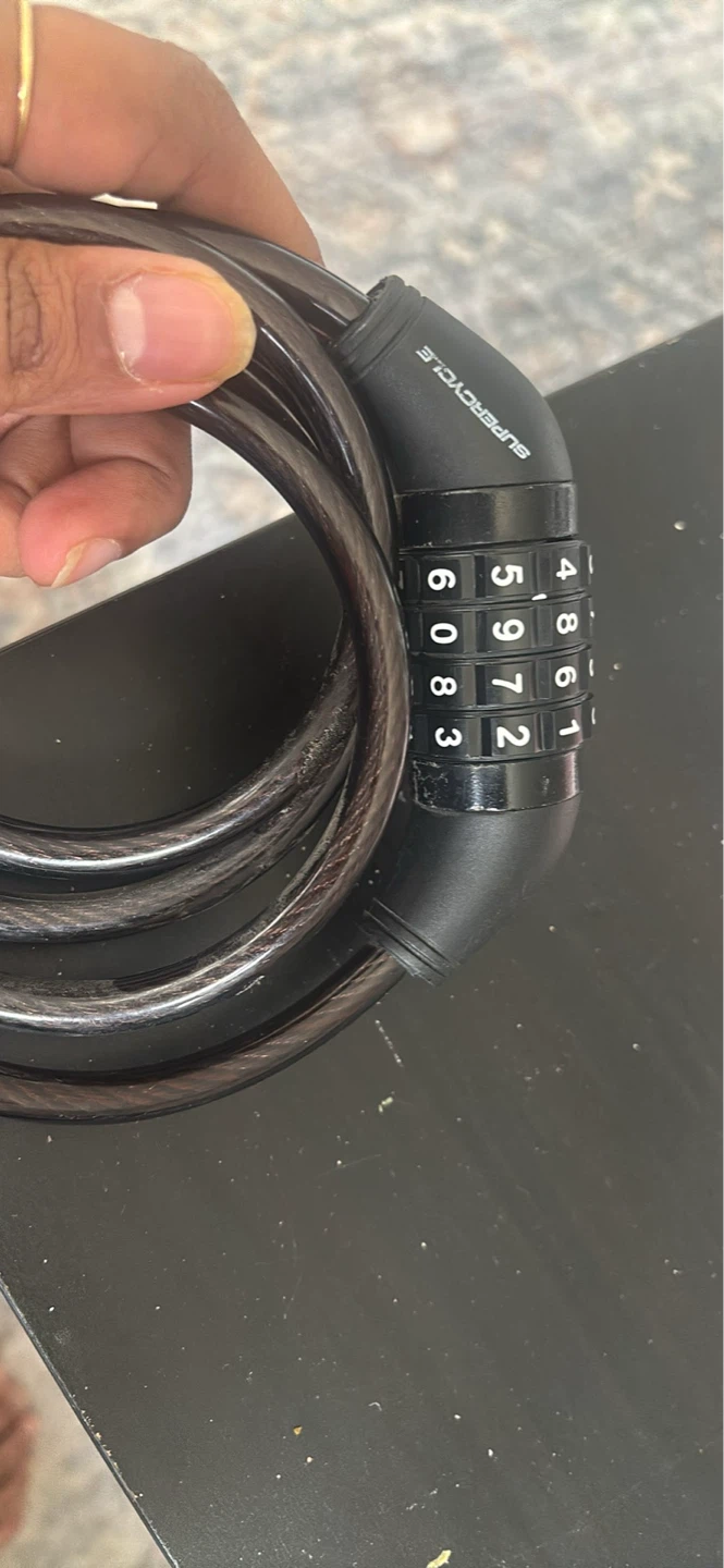 Supercycle Combination Bike Lock and WD-40 Bike Chain Lube - photo 3