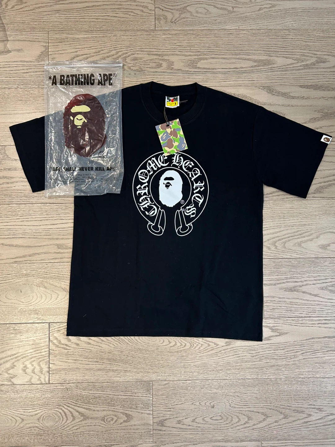 A Bathing Ape x Chrome Hearts T-Shirt