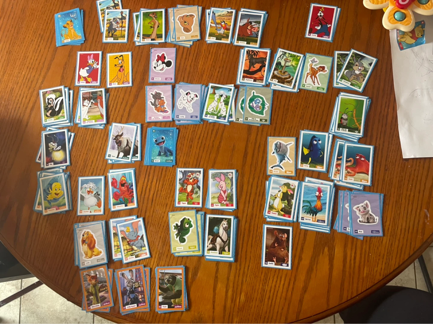 Disney Trading Cards Collection