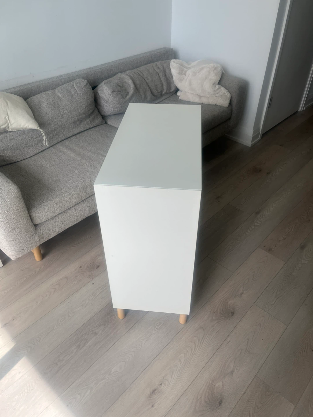 IKEA EKET Cabinet with 4 Compartments - White - photo 3