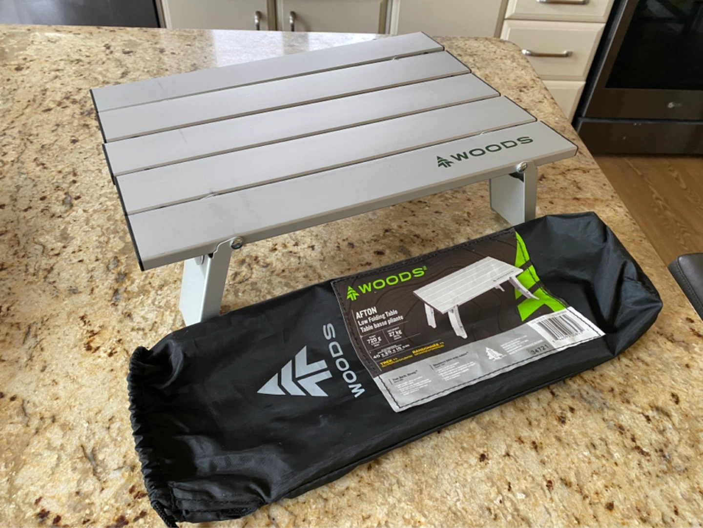 Brand New Woods Portable Folding Aluminum Camping / Picnic Table - photo 4