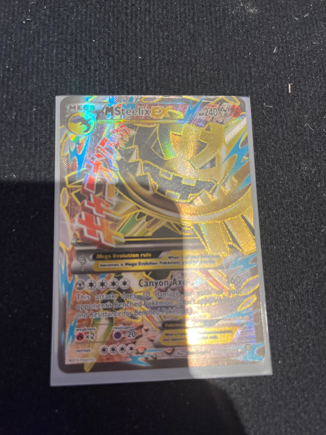 Mega Steelix EX Pokemon Card